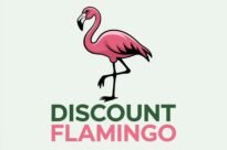 discount flamingo logo