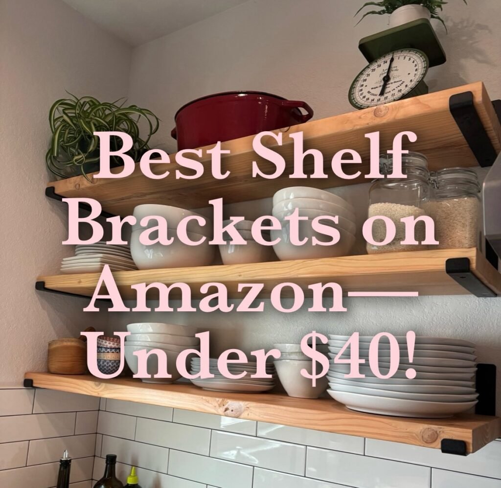 Best heavy duty shelf brackets on Amazon that are affordable