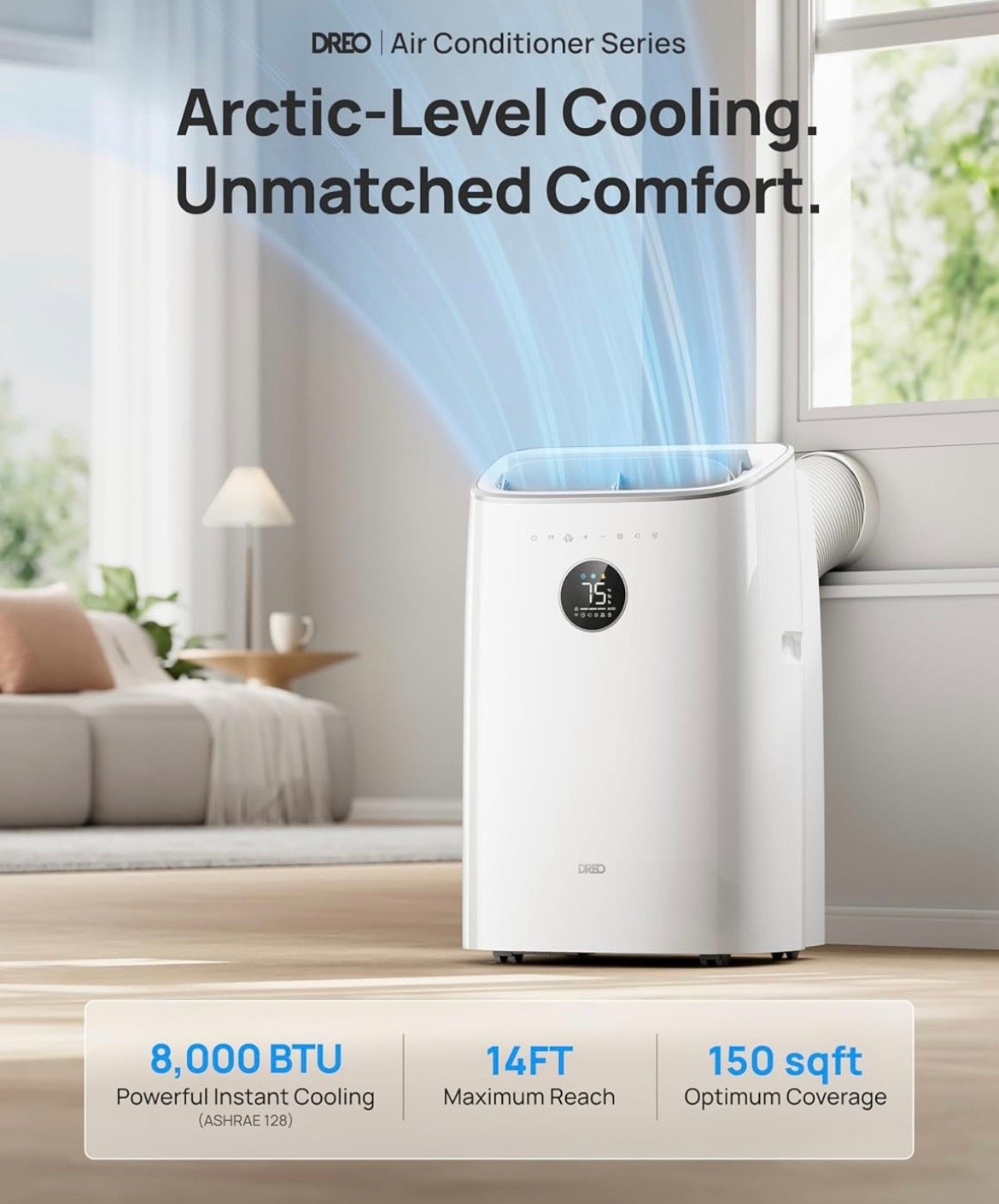 8,000 BTU portable AC review