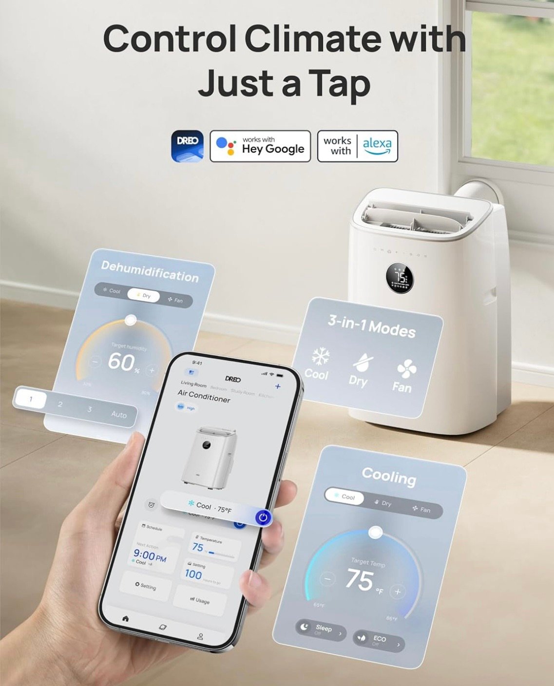 Best portable AC unit that doesn’t have a drain