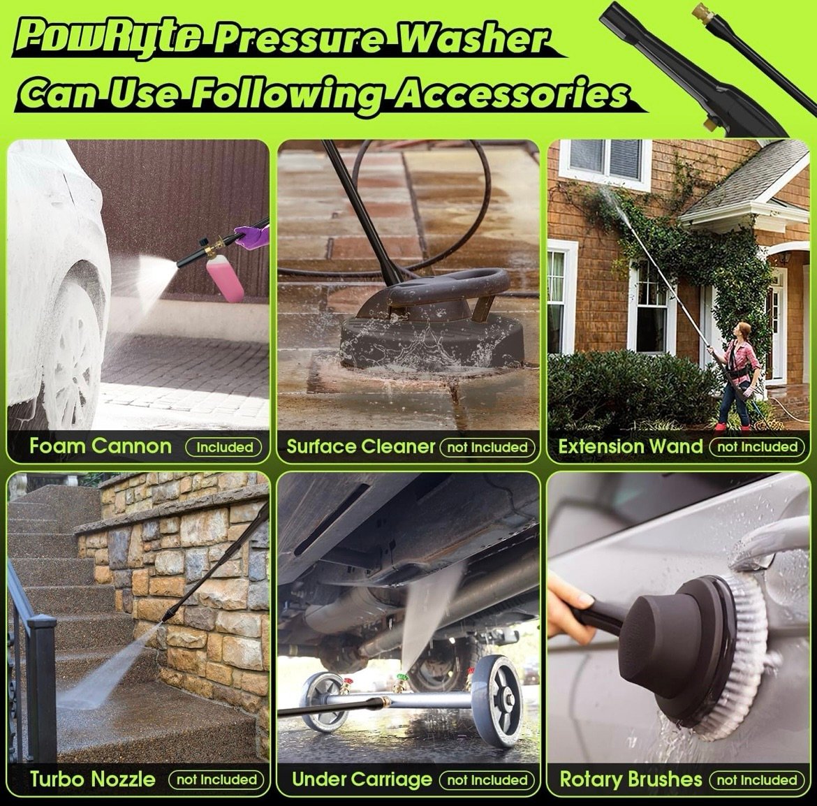 Best accessories for this power washer
