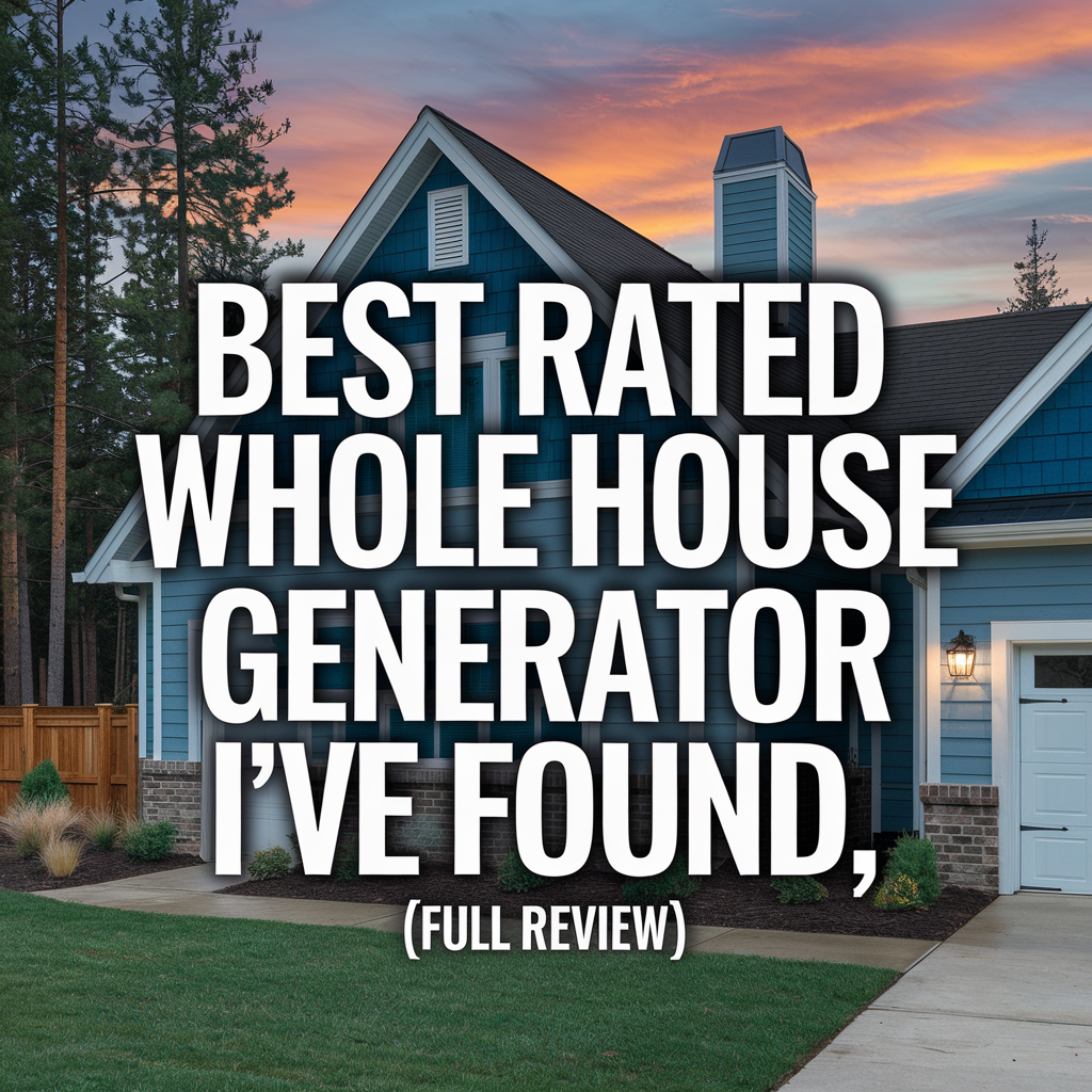 Best Rated Whole House Generator I’ve Found (Full Review)