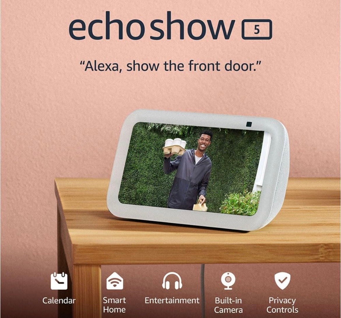 Echo show smart screen and speaker