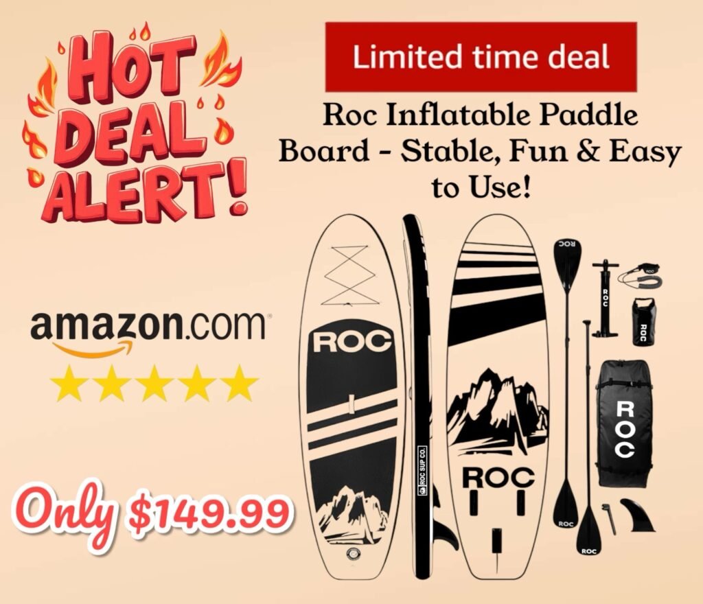 Big sale on best inflatable paddle board under 500 bucks