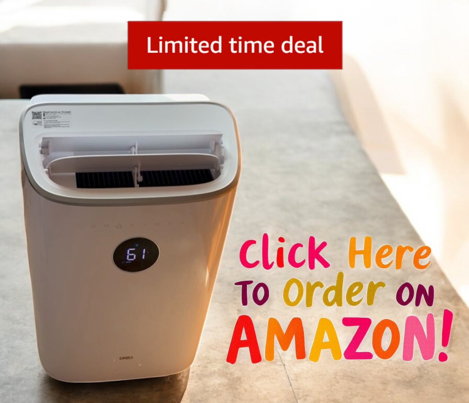 Portable AC unit from Amazon