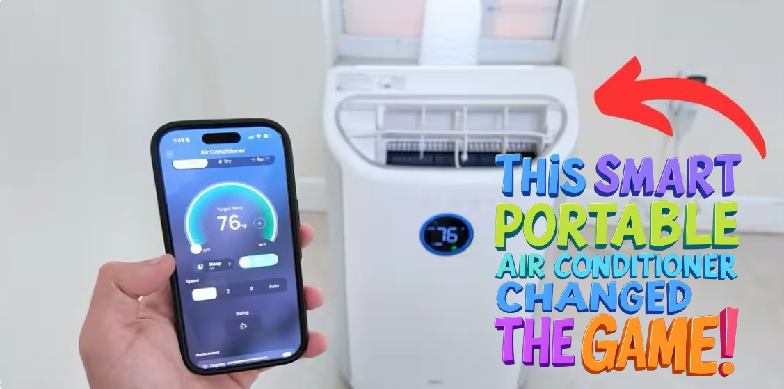 This Smart Portable Air Conditioner Changed The Game!